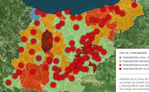 Oñati deja a Tolosa y Azkoitia como las únicas localidades en rojo