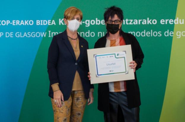 Usurbili Eusko Jaurlaritzaren aitortza