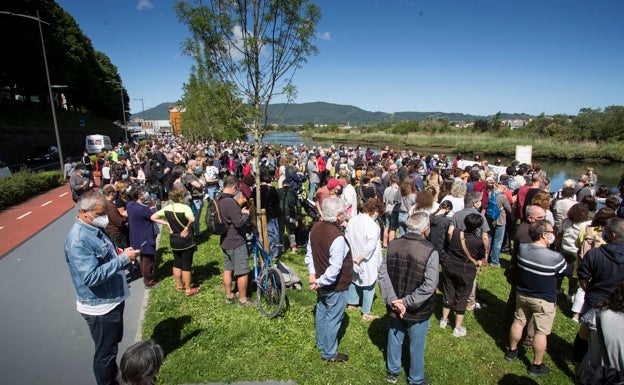 El migrante muerto en el Bidasoa llevaba una semana tratando de cruzar la frontera