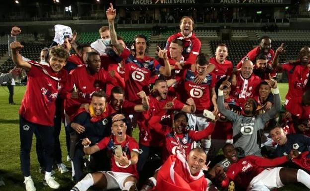 El Lille acaba con el reinado del PSG y logra su cuarta liga