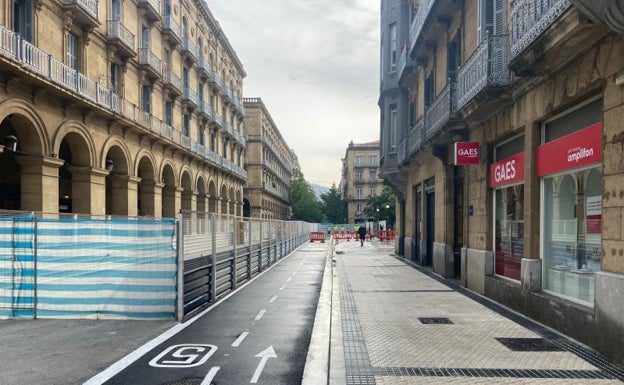 Abre el carril bici de San Martín
