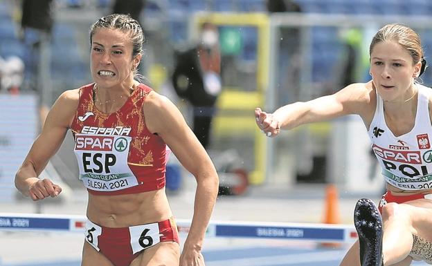 Teresa Errandonea, agridulce tercer puesto tras una marca de 13.24