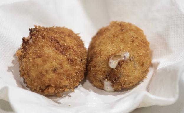 La mejor croqueta es la de los cocineros revelación Sanz y Sahuquillo