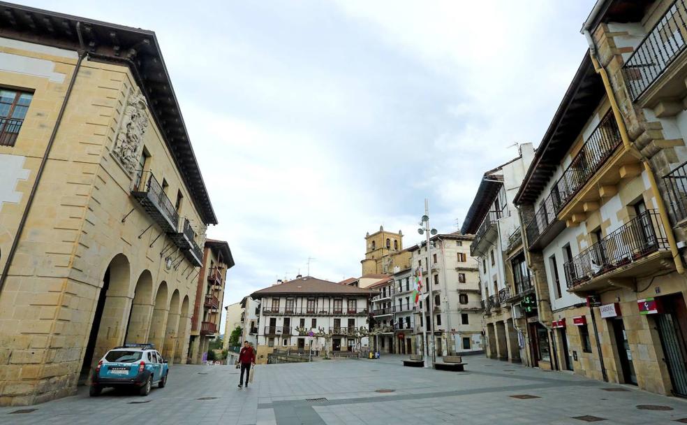 Oiartzun cae a zona roja