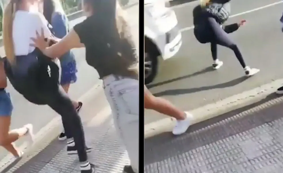 Una menor atropellada en Ortuella tras ser empujada por una amiga mientras bromeaban