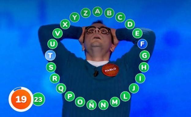 Pablo Díaz pierde los nervios en 'Pasapalabra' y las redes sociales piden su expulsión