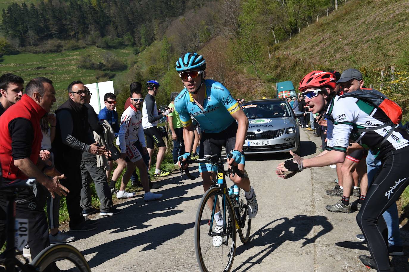 Izagirre, segundo en la general del Dauphiné en el reencuentro de Valverde con la victoria