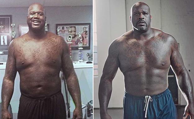 Shaquille O'Neal impacta con su increíble transformación física