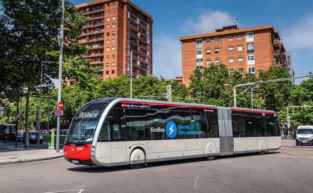 Nueve autobuses eléctricos de Irizar se incorporan a la flota de Barcelona