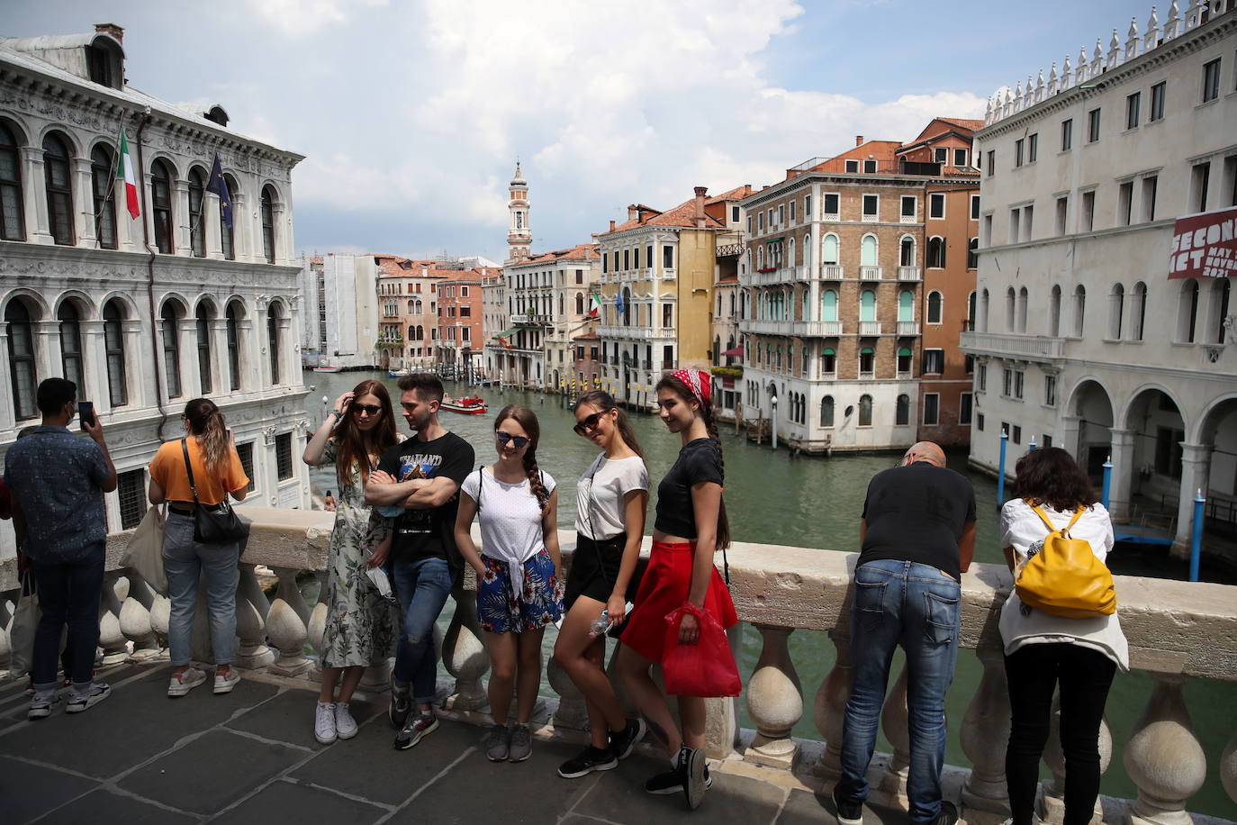 Los turistas regresan a Venecia: cruceros, colas y protestas