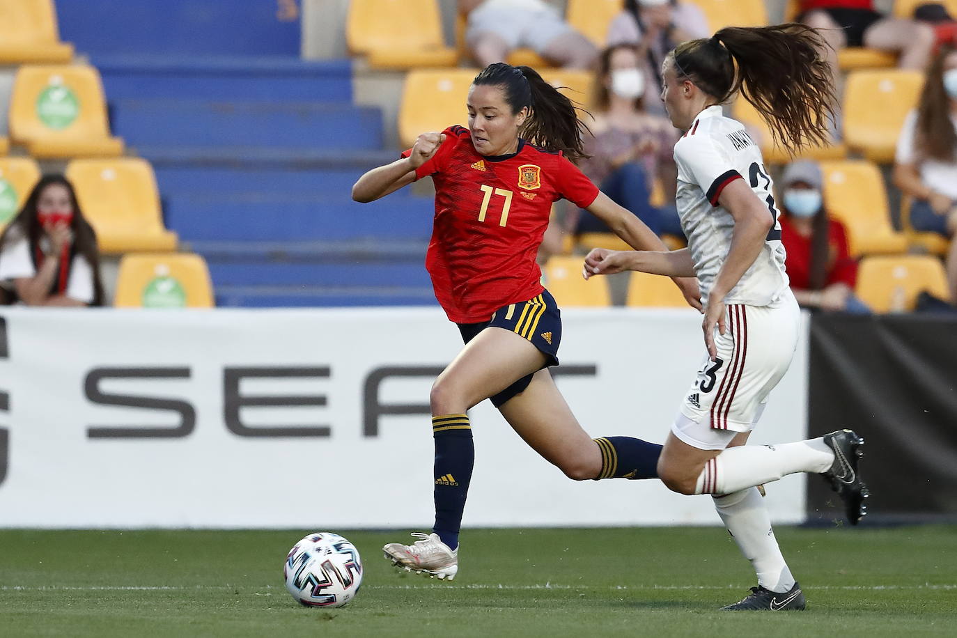 Amaiur Sarriegi, de Segunda al debut con la Roja en un año