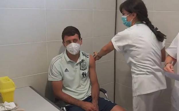 Oyarzabal también ha recibido la vacuna
