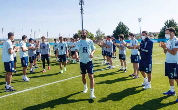 Así ha despedido la selección absoluta a Zubimendi y al resto de jugadores de la 'burbuja paralela'