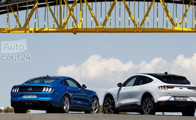 Lucha de Mustangs: ¿V8 o eléctrico?