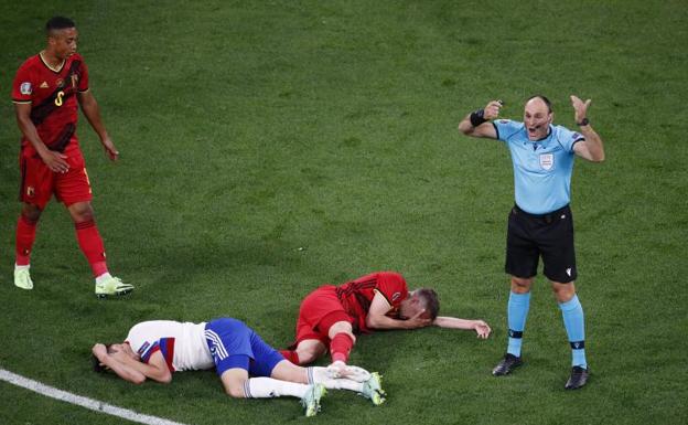 El belga Castagne, operado durante seis horas de fracturas en la cara