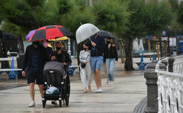 Finalizan las alertas por precipitaciones muy fuertes en Gipuzkoa