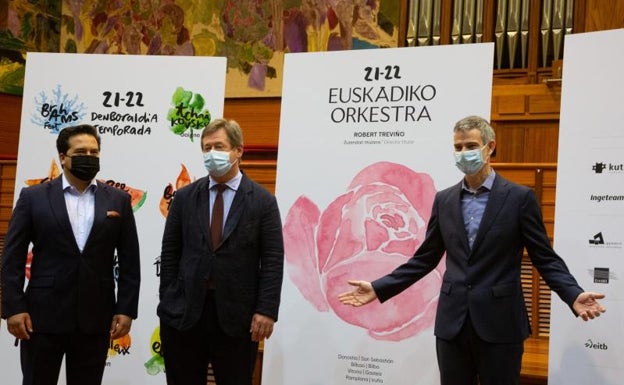 Euskadiko Orkestra propone una temporada 2021-2022 «optimista, emocionante y prudente»