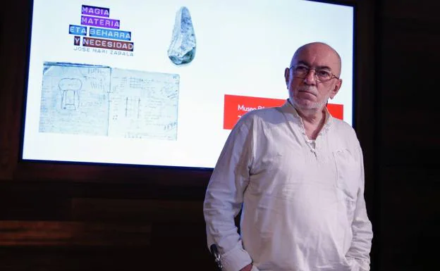 José Mari Zabala presenta 'Magia, materia y necesidad' en San Telmo
