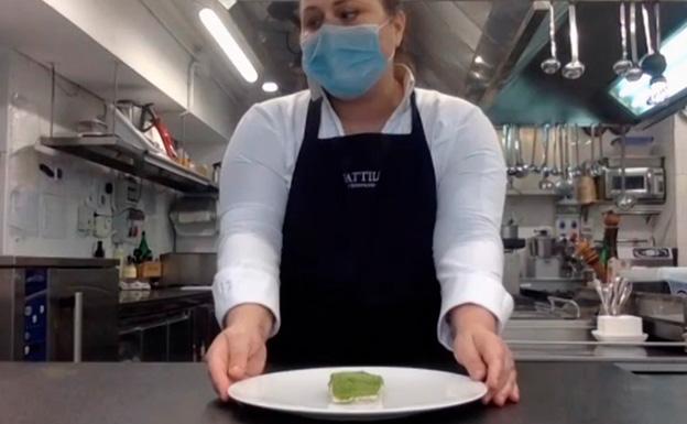 Receta de lubina de Caterina Ceraudo