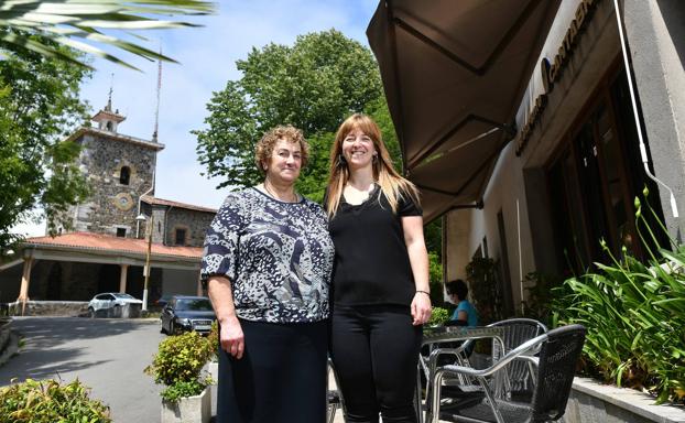 Restaurante Kantabria, con vistas a toda Euskadi y el Cantábrico