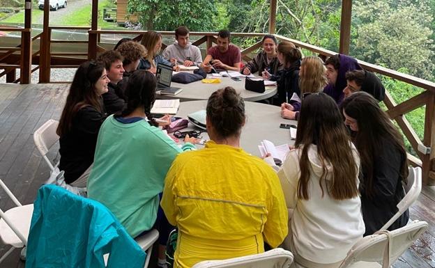 Salto al mundo en plena pandemia