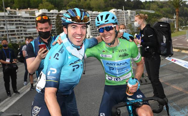 Ion Izagirre y Alex Aranburu, en las filas del Astana para el Tour de Francia