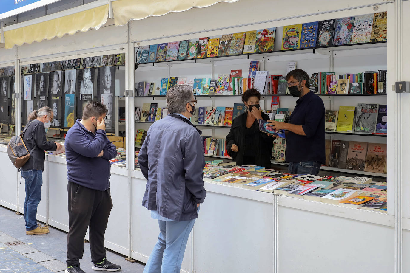 La Feria del Libro de Donostia abre puestos y actividades