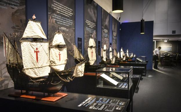 Elcano toca tierra en San Telmo