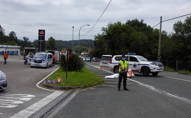Un accidente en Mungia eleva a doce la cifra de motoristas fallecidos este año en Euskadi