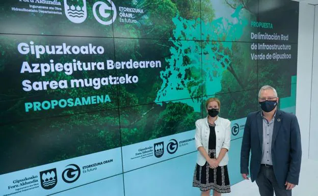 Gipuzkoa detecta que el 25% del territorio es infraestructura verde