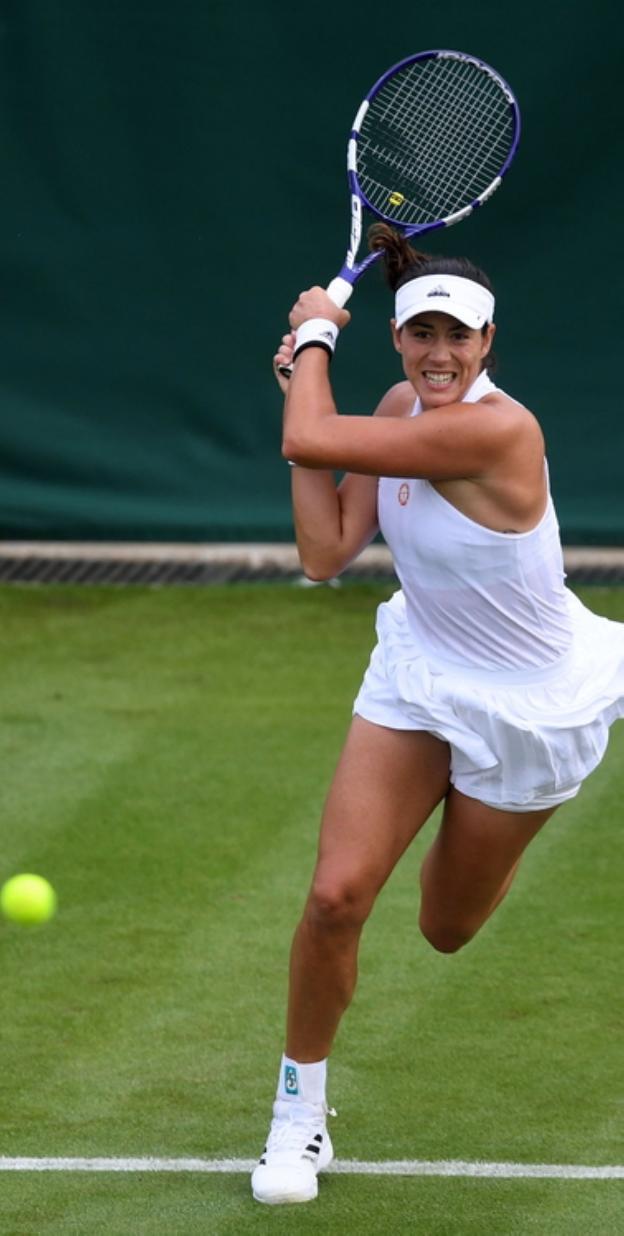 Muguruza vuela en su debut y no da opción a Ferro en Wimbledon