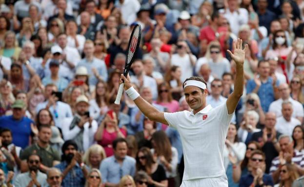 Federer desempolva la varita