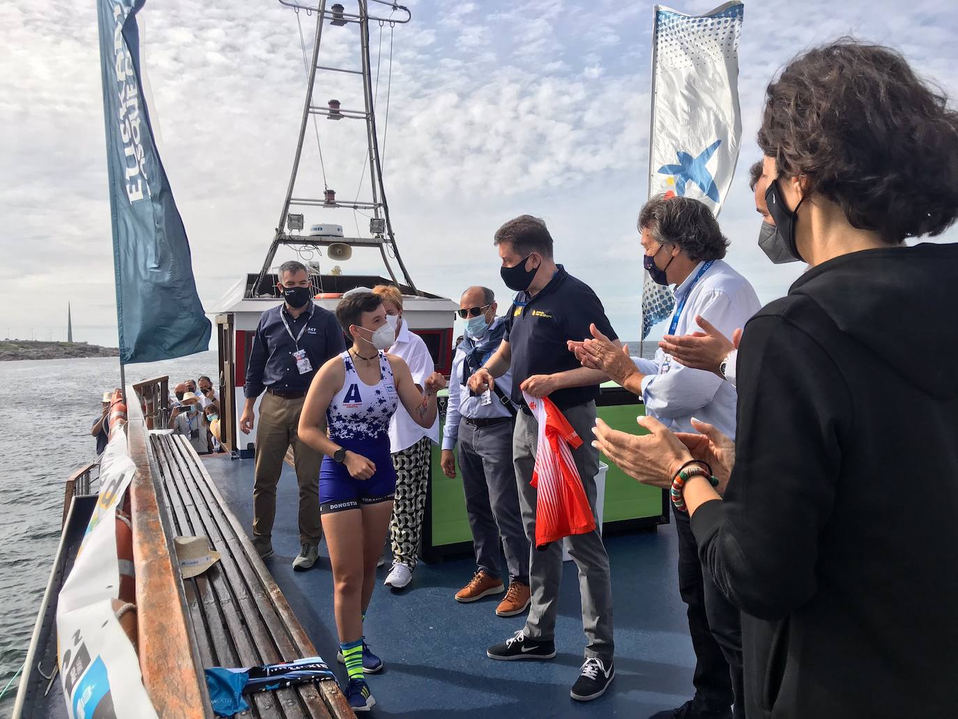 Arraun Lagunak golpea primero en A Coruña