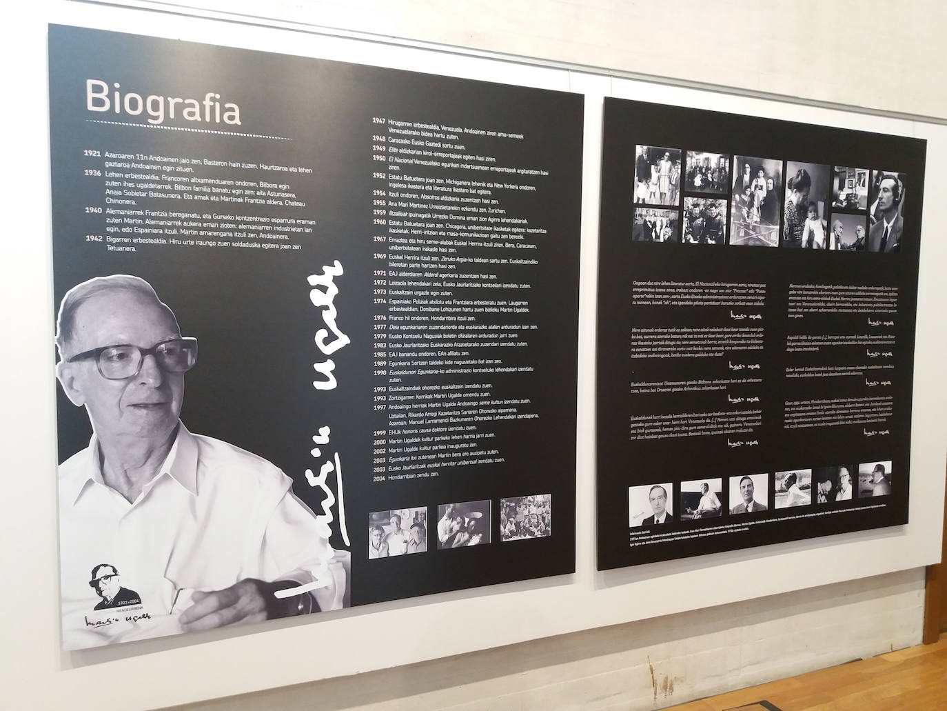 Martin Ugalderen omenezko erakusketa, asteazkenetik aurrera Donostian