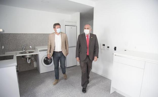 Los nuevos pisos públicos de alquiler para jóvenes de Oinaurre se estrenan esta semana