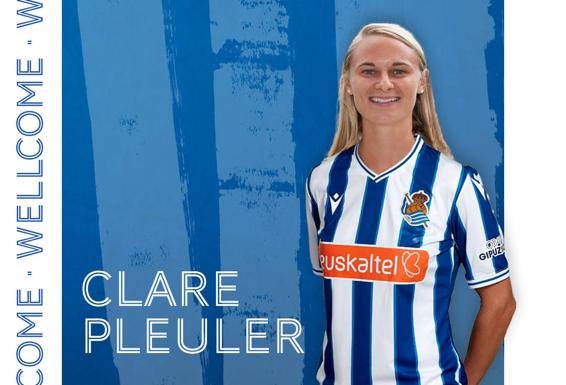 Clare Pleuler, primer fichaje de la nueva Real Sociedad