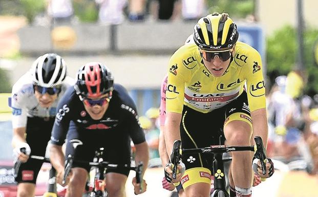 La entrada al cielo, colapsada