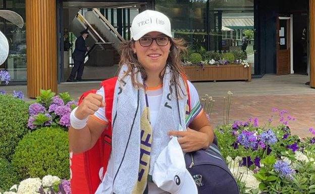 La guipuzcoana Ane Mintegi se mete en las semifinales de Wimbledon Junior