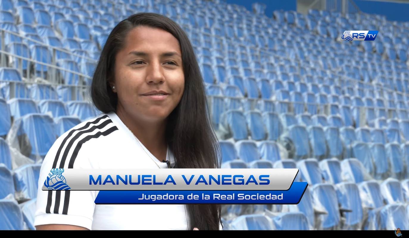 Manuela Vanegas, refuerzo para la defensa de la Real Sociedad