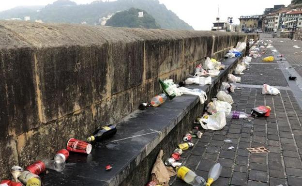 Ertzaintza y policías locales dicen que «cada fin de semana hay cientos de botellones, son incontrolables»