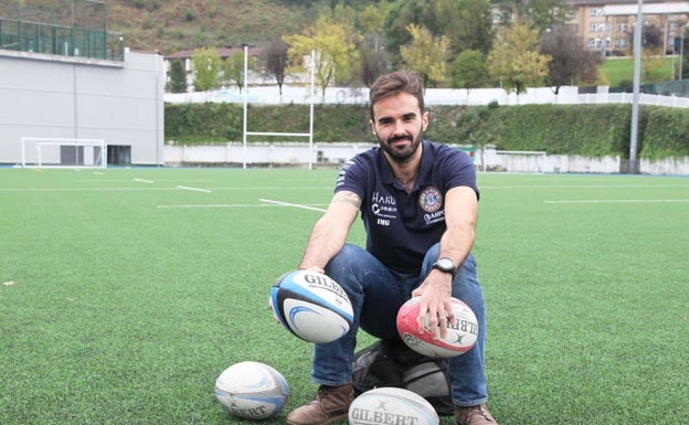 Iñigo Marotias, entrenador y director deportivo de Ordizia Rugby
