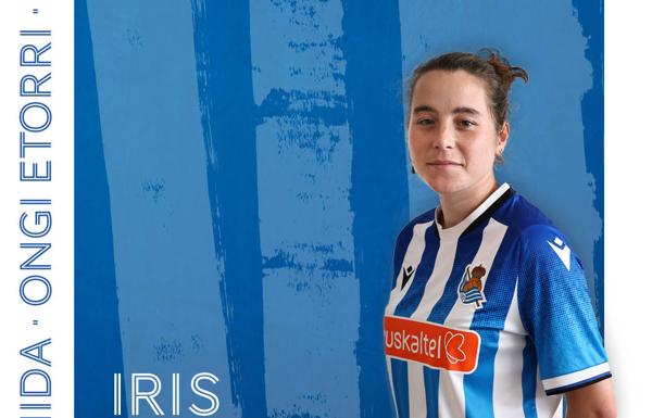 Iris Arnaiz aterriza en la Real Sociedad