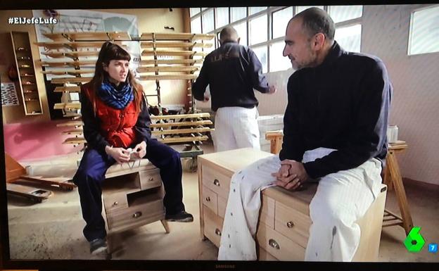 Muebles LUFE, protagonista del programa 'El Jefe Infiltrado' de La Sexta
