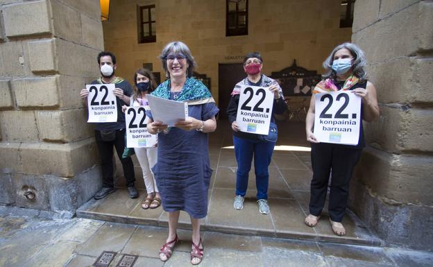 Jaizkibel se muestra dispuesta a participar en el Alarde de Hondarribia como una compañía más