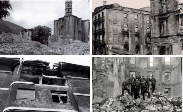 Consulta el atlas de bombardeos en Euskadi durante la Guerra Civil