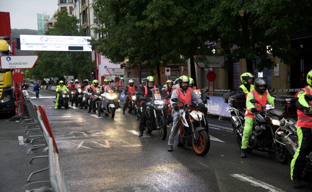 El ciclismo madruga hoy en el centro de Donostia