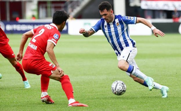 Primera derrota de la Real Sociedad en la pretemporada