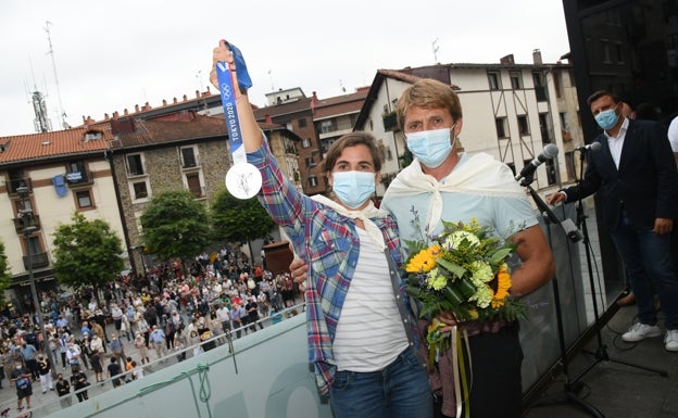 Lasarte-Oria vibra con su olímpica Maialen Chourraut