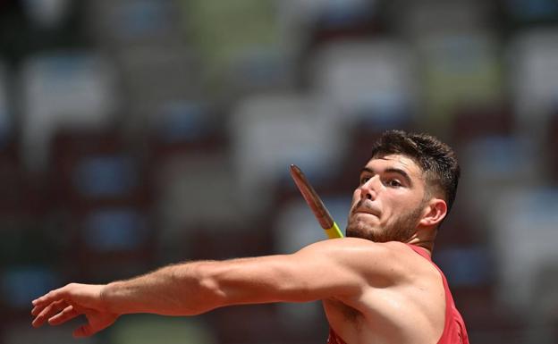 Odei Jainaga, «con dolor», lejos de la final olímpica