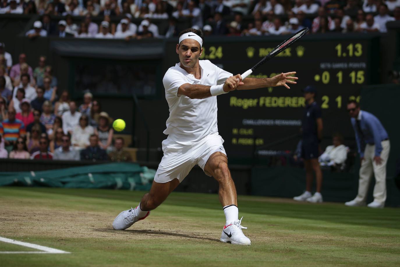 Federer, 40 años a la altura del mejor jugador